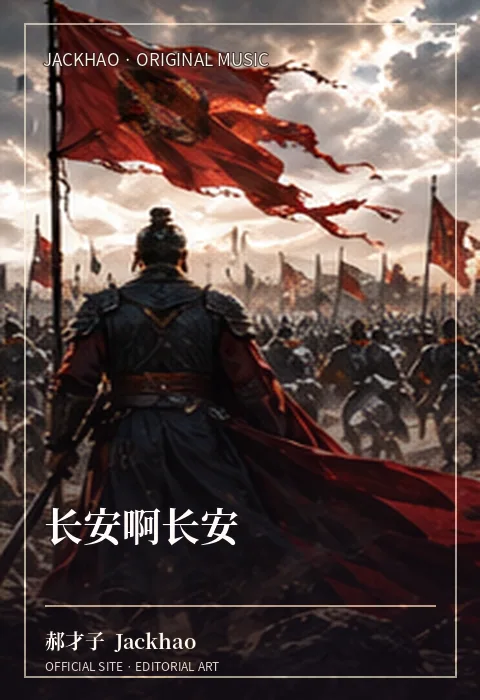《长安啊长安》歌曲封面：长安是梦开始的地方，也是许多人心里回不去的故乡
