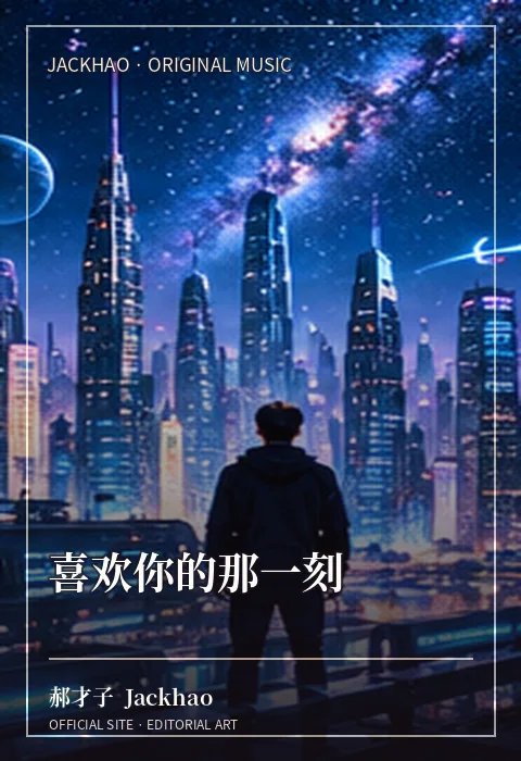 《喜欢你的那一刻》歌曲封面：喜欢你的那一刻，心跳先于理智给了答案