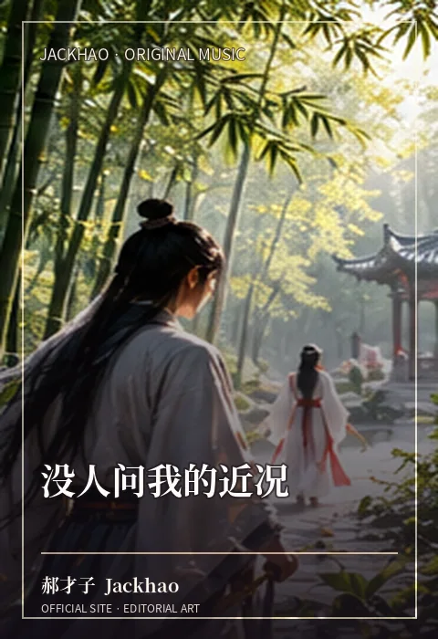 《没人问我的近况》歌曲封面：我们习惯回答“我很好”，却很少有人真正问一句：你最近过得怎么样