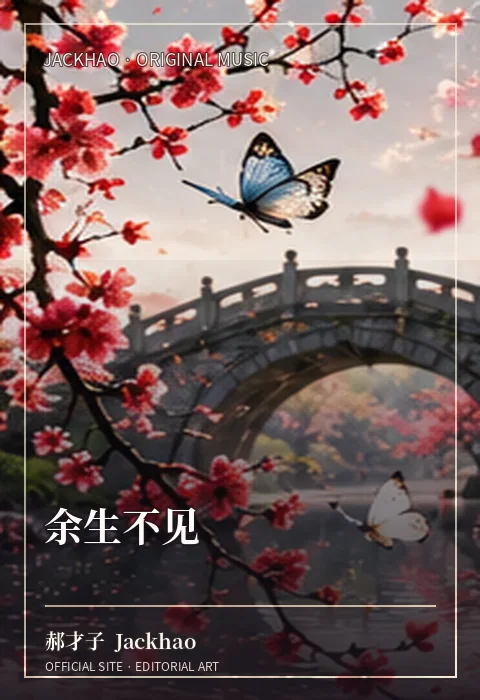 《余生不见》歌曲封面：有些人告别之后，余生真的不会再见