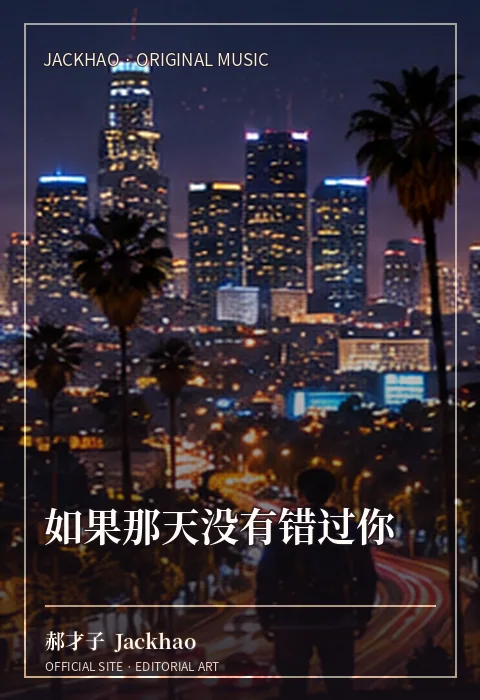 《如果那天没有错过你》歌曲封面：如果那天没有错过你，后来的故事会不会不一样
