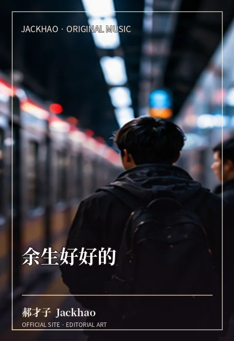 《余生好好的》歌曲封面：愿余下的日子，仍被温柔相待