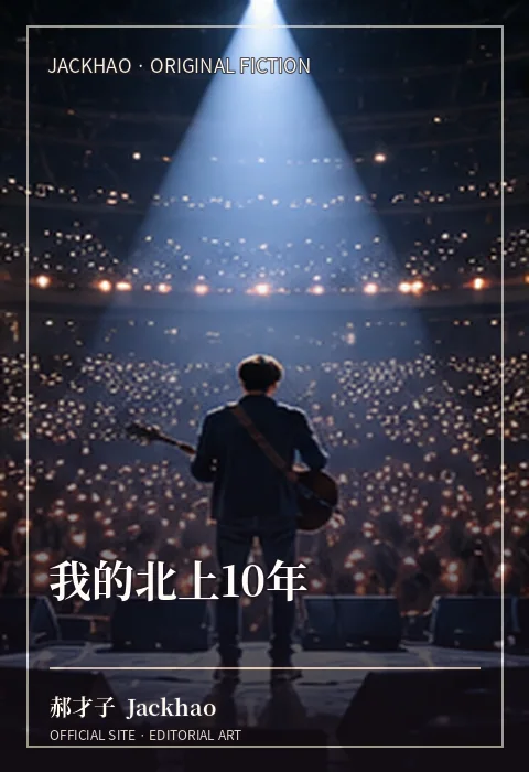 《我的北上10年》小说封面：一个普通人离乡北上，在北京的十年里学会等待、失落与继续