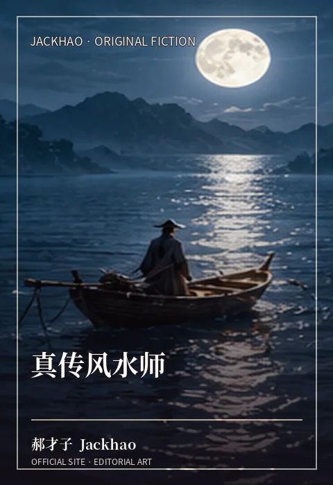 《真传风水师》小说封面：祖宅、罗盘、尸铃与被掩埋的旧事，拉开真传风水师的禁忌之门
