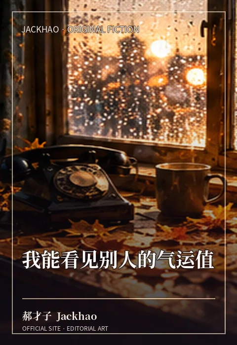 《我能看见别人的气运值》小说封面：被生活推到边缘的人，忽然看见了每个人头顶命运的颜色