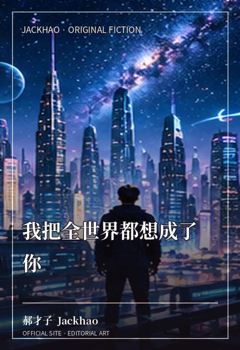 《我把全世界都想成了你》小说封面：梦与平行世界交错，一个人把整个世界都误认成了另一个人